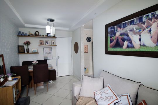 Sala de apartamento para alugar com 2 quartos, 49m² em Parada de Lucas, Rio de Janeiro