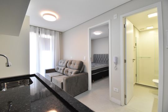 Kitnet/Studio para alugar com 1 quarto, 28m² em Centro, Curitiba