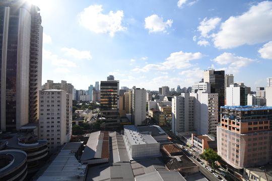 Vista do Terraço de kitnet/studio para alugar com 1 quarto, 28m² em Centro, Curitiba