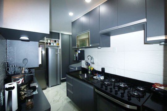 Cozinha de apartamento à venda com 1 quarto, 60m² em Penha, Rio de Janeiro
