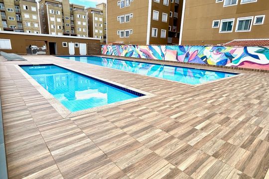 Área comum - Piscina de apartamento para alugar com 2 quartos, 43m² em Vila Nova Bonsucesso, Guarulhos