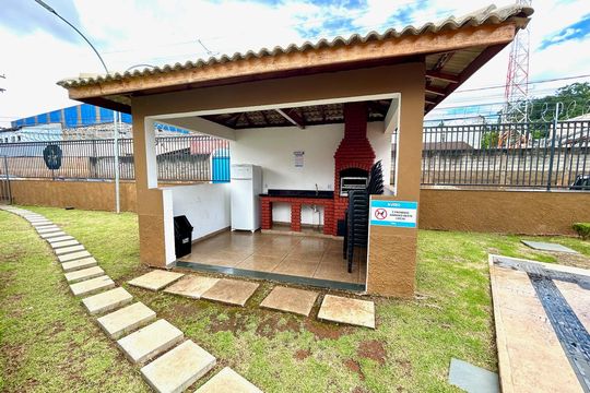 Área comum - Churrasqueira de apartamento para alugar com 2 quartos, 43m² em Vila Nova Bonsucesso, Guarulhos