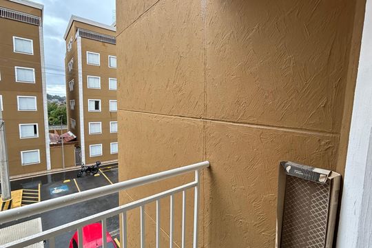 Varanda da Sala de apartamento para alugar com 2 quartos, 43m² em Vila Nova Bonsucesso, Guarulhos