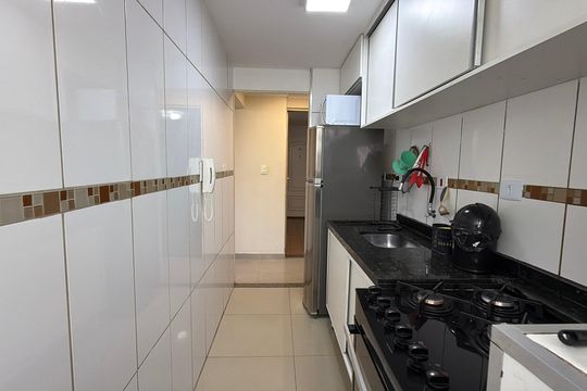 Cozinha de apartamento à venda com 2 quartos, 50m² em Brás, São Paulo