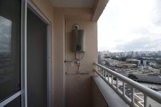 Sacada de apartamento para alugar com 2 quartos, 38m² em Lapa de Baixo, São Paulo