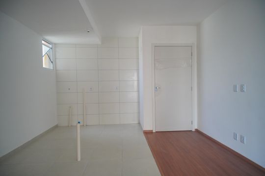 Sala/Cozinha de apartamento para alugar com 2 quartos, 49m² em Nova Sapucaia, Sapucaia do Sul