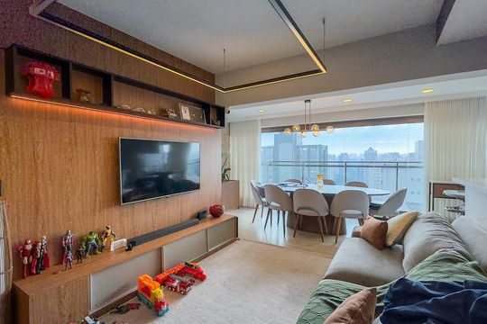 Apartamento para alugar com 3 quartos, 109m² em Campo Belo, São Paulo