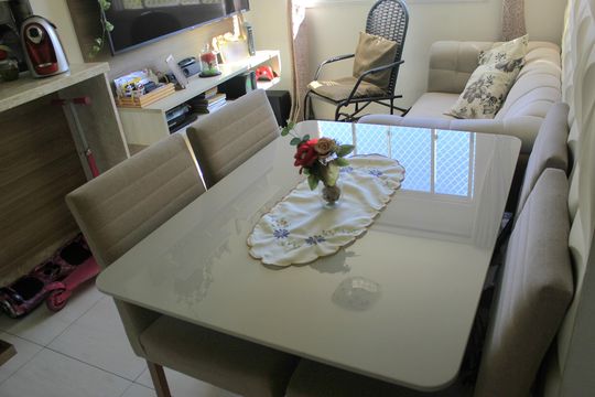 Sala de apartamento à venda com 2 quartos, 44m² em Jardim Las Vegas, Guarulhos