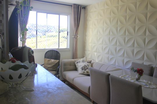 Sala de apartamento à venda com 2 quartos, 44m² em Jardim Las Vegas, Guarulhos
