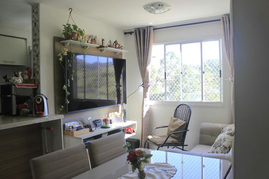 Sala de apartamento à venda com 2 quartos, 44m² em Jardim Las Vegas, Guarulhos