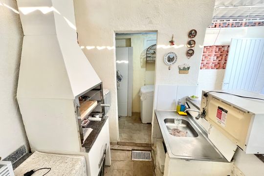 Área comum - Churrasqueira de casa para alugar com 7 quartos, 379m² em Lauzane Paulista, São Paulo