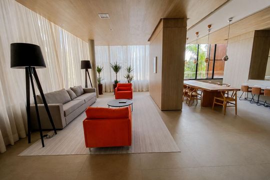 Hall Social de apartamento à venda com 2 quartos, 50m² em Brás, São Paulo