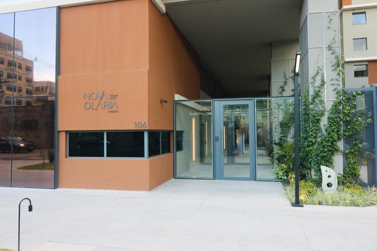 Fachada e portaria de kitnet/studio à venda com 1 quarto, 23m² em Cidade Baixa, Porto Alegre