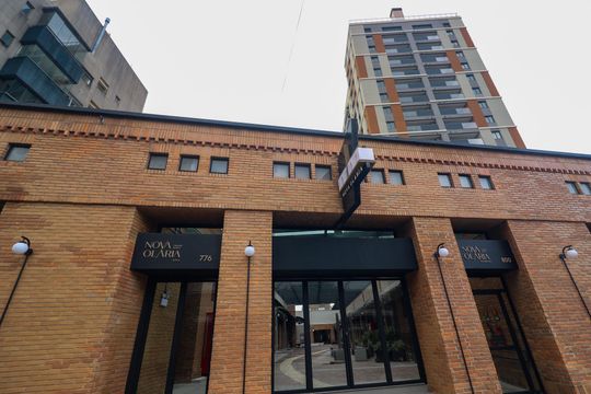Fachada secundaria de kitnet/studio à venda com 1 quarto, 23m² em Cidade Baixa, Porto Alegre
