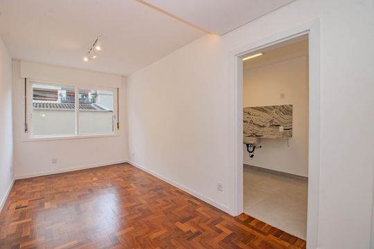 Sala de apartamento à venda com 2 quartos, 66m² em Higienópolis, Porto Alegre