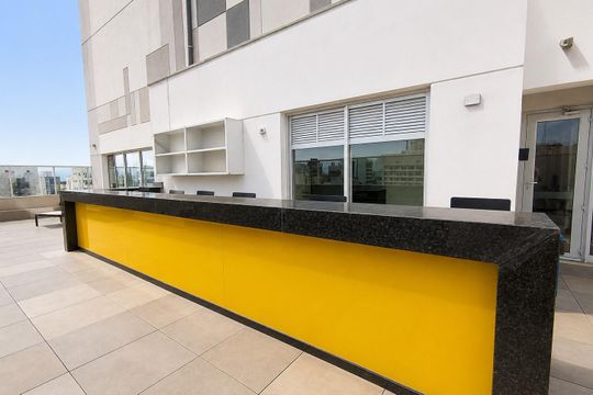 Rooftop de kitnet/studio para alugar com 1 quarto, 41m² em Consolação, São Paulo
