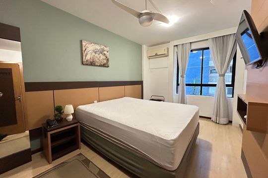Quarto  de apartamento para alugar com 1 quarto, 59m² em Centro, Florianópolis