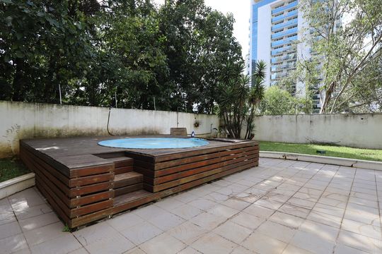 Área comum - Piscina de apartamento para alugar com 1 quarto, 40m² em Vila Andrade, São Paulo