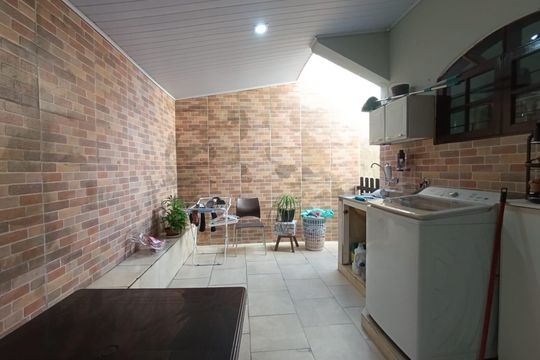 Área de Serviço de casa para alugar com 2 quartos, 120m² em Vila Dagmar, Belford Roxo