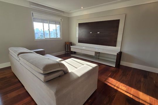 Sala  de apartamento para alugar com 3 quartos, 169m² em Jardim, Santo André