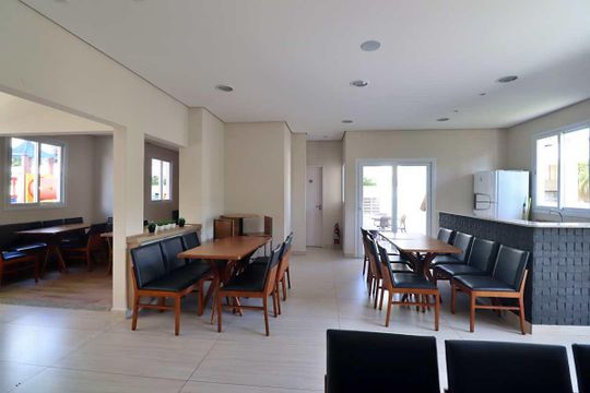Área comum de apartamento para alugar com 2 quartos, 57m² em Jardim, Santo André