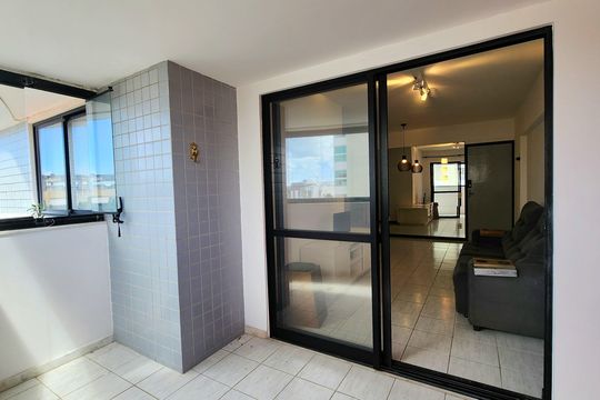 Varanda  de apartamento para alugar com 2 quartos, 78m² em Rio Vermelho, Salvador