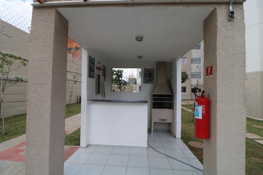 Área comum - Churrasqueira de apartamento à venda com 2 quartos, 32m² em Jardim Nove de Julho, São Paulo