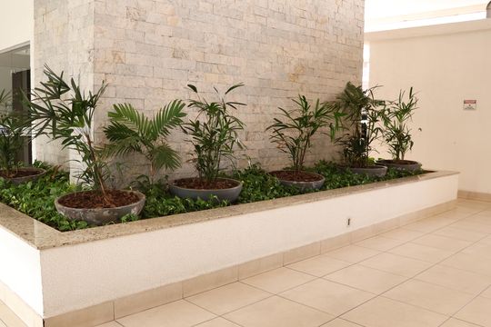 Hall social de apartamento à venda com 2 quartos, 60m² em São Francisco , Goiânia