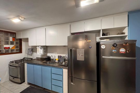 Cozinha de casa de condomínio à venda com 4 quartos, 145m² em Recreio dos Bandeirantes, Rio de Janeiro