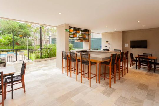Área comum - Churrasqueira de apartamento à venda com 3 quartos, 53m² em Socorro, São Paulo