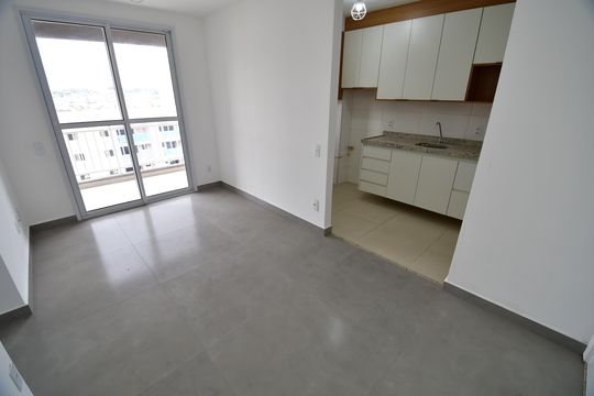 Sala de apartamento à venda com 2 quartos, 60m² em Loteamento Residencial Vila Bella Dom Pedro, Campinas