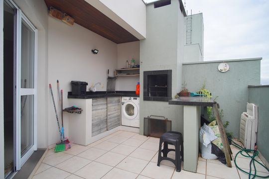 Churrasqueira de apartamento à venda com 2 quartos, 112m² em Santos Dumont, São Leopoldo