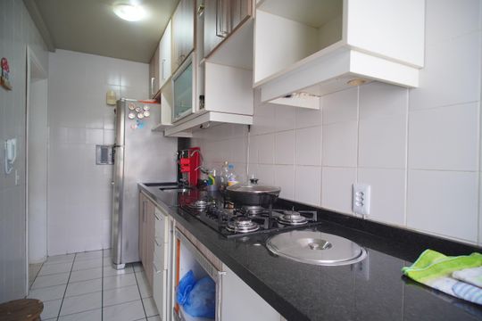 Cozinha de apartamento à venda com 2 quartos, 112m² em Santos Dumont, São Leopoldo
