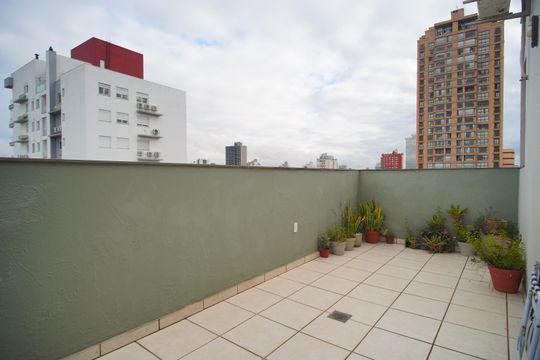 Terraço de apartamento à venda com 2 quartos, 112m² em Santos Dumont, São Leopoldo