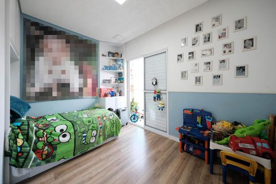 Suíte 2 de casa de condomínio para alugar com 2 quartos, 75m² em Vila Dalila, São Paulo