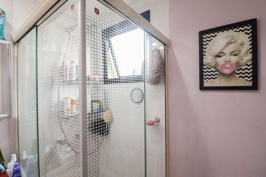 SuíteBanheiro da Suíte de apartamento à venda com 2 quartos, 60m² em Santana, São Paulo