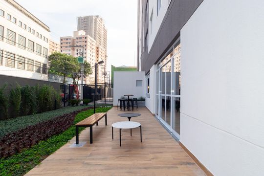 Área comum de casa de condomínio para alugar com 1 quarto, 30m² em Brás, São Paulo