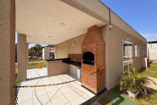 Área comum de apartamento à venda com 2 quartos, 43m² em Vargem Pequena, Rio de Janeiro