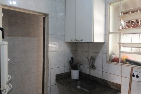 Cozinha e Área de Serviço de casa de condomínio à venda com 3 quartos, 70m² em Jardim Atlântico, Belo Horizonte