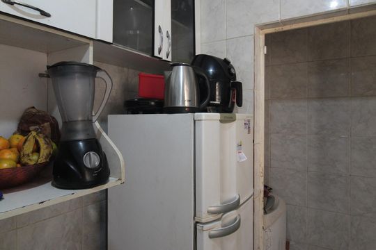 Cozinha e Área de Serviço de casa de condomínio à venda com 3 quartos, 70m² em Jardim Atlântico, Belo Horizonte