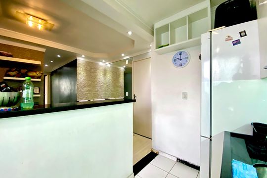 Cozinha de apartamento para alugar com 2 quartos, 45m² em Centro, Guarulhos