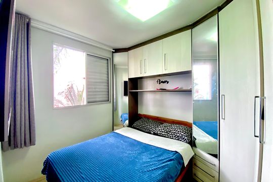 Quarto 1 de apartamento para alugar com 2 quartos, 45m² em Centro, Guarulhos