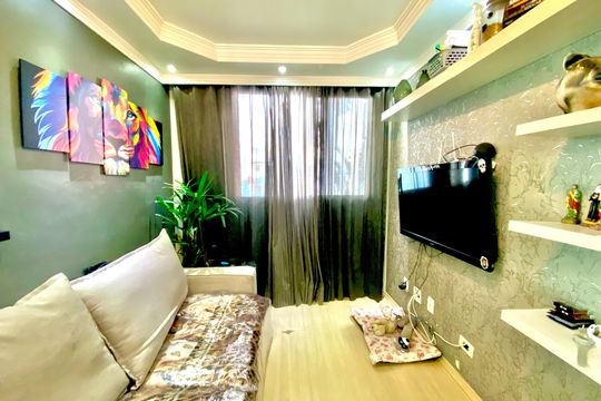 Sala de apartamento para alugar com 2 quartos, 45m² em Centro, Guarulhos
