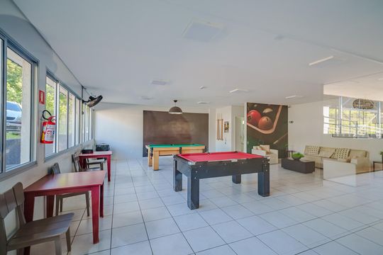 Área comum - Sala de Jogos de apartamento à venda com 2 quartos, 44m² em Parque Ipe, São Paulo