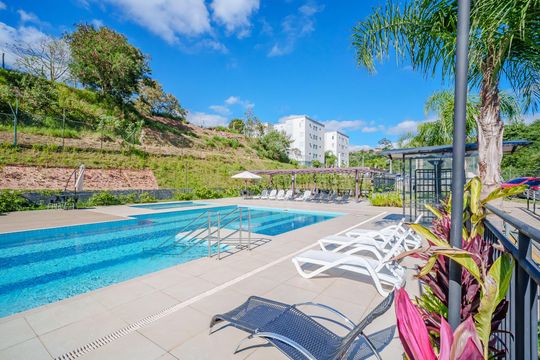 Área comum - Piscina de apartamento à venda com 2 quartos, 44m² em Parque Ipe, São Paulo