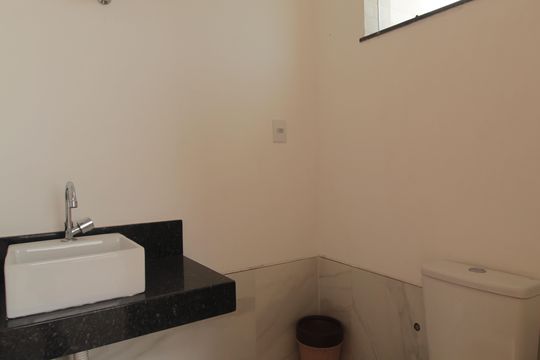 Banheiro Social de apartamento à venda com 2 quartos, 149m² em Serrano, Belo Horizonte