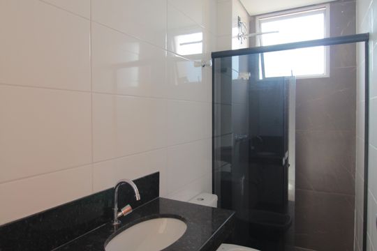 Banheiro Social de apartamento à venda com 2 quartos, 149m² em Serrano, Belo Horizonte