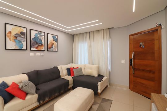Sala  de casa à venda com 3 quartos, 200m² em Vila Marchi, São Bernardo do Campo