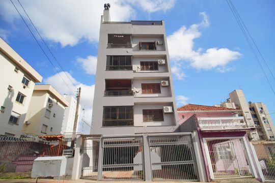 Fachada de apartamento à venda com 2 quartos, 83m² em Morro do Espelho, São Leopoldo