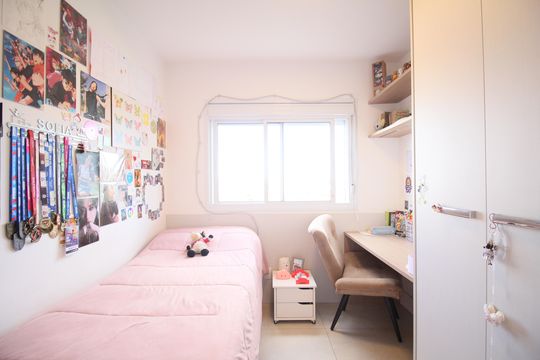 Quarto de apartamento para alugar com 2 quartos, 73m² em Jardim Caboré, São Paulo